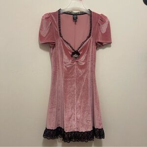 dollskill the grave girls sweeter than midnight velvet dress